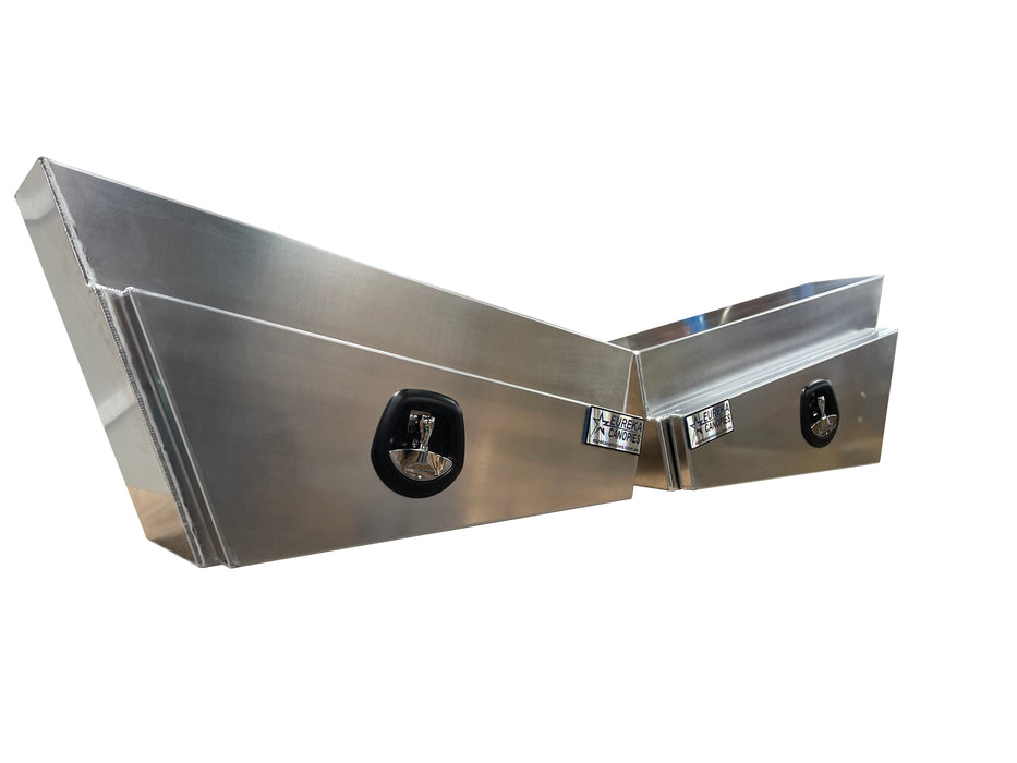 900mm Tapered Undertray Toolbox Flat by Eureka Canopies in Melbourne