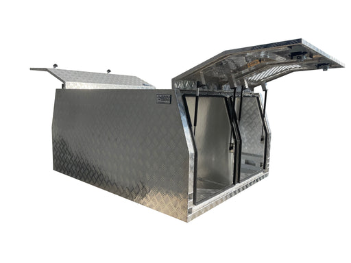 Aluminium Checker Canopy Dog Box (Lift off) by Eureka Canopies in Melbourne