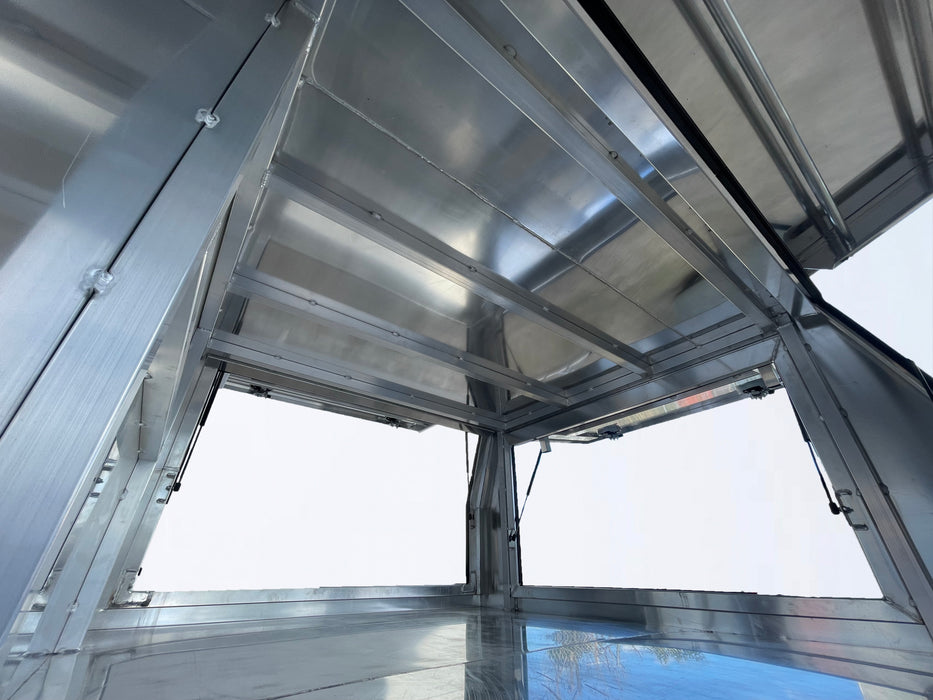 Aluminium Flat Canopy by Eureka Canopies in Melbourne