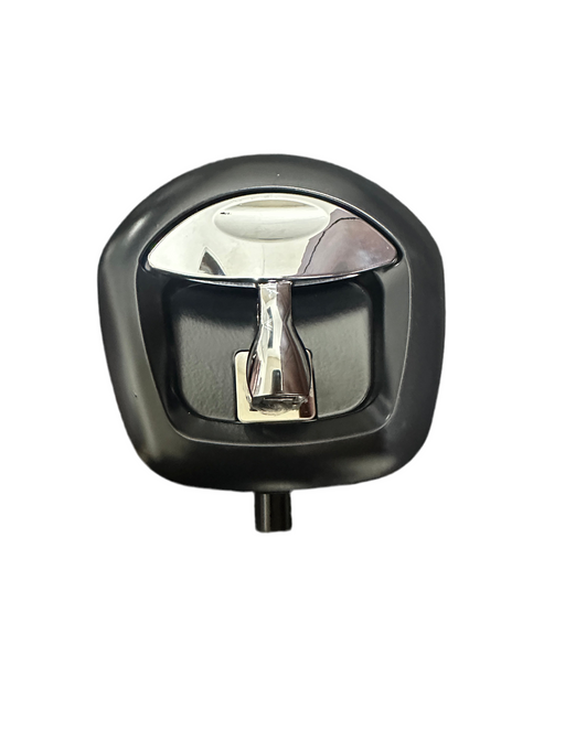 Black / Chrome Whale Tail Lock For Ute Canopy / Toolbox by Eureka Canopies in Melbourne