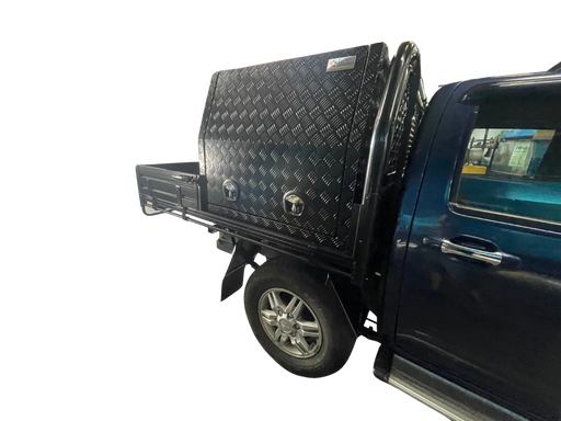 E4 - Tradie Tray + 1200mm Canopy (Tray Sides, Rear Bar, Undertrays) by Eureka Canopies in Melbourne