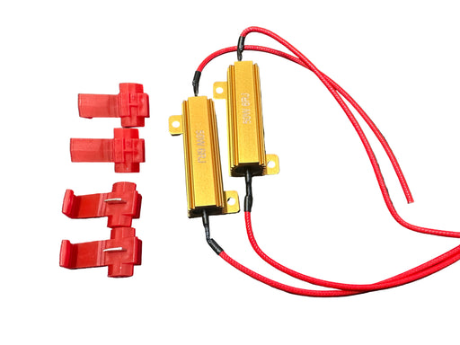 x2 Resistors for LED Light Conversion on Ute Tray by Eureka Canopies in Melbourne