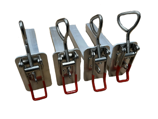 Set of 4 Lift off Clamps by Eureka Canopies in Melbourne