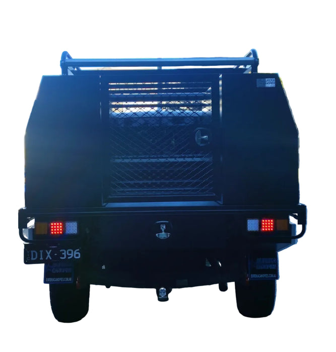 E7 - Tradie Tray + x2 - 1750mm Toolboxes + Roof Rack, Gate, Undertrays