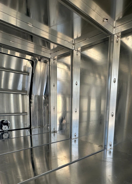E-Series - Aluminium Flat Canopy (Unistrut + Lift off)