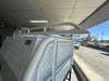 1400 x 1800 x 860mm Canopy + 1800mm Roof Rack - Checker Plate White by Eureka Canopies in Melbourne