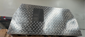 1400 x 1800 x 860mm Dog Box - Checker Plate (POWDERCOATING AVAILABLE) by Eureka Canopies in Melbourne