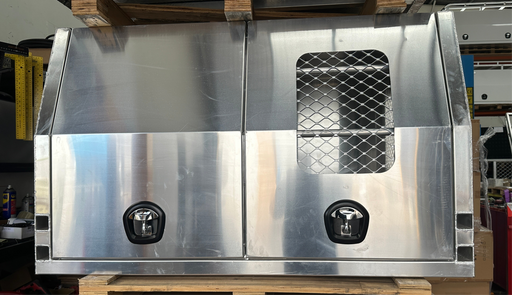 1400 x 1800 x 860mm Dog Box Lift off - Flat Plate (POWDERCOATING AVAILABLE) by Eureka Canopies in Melbourne