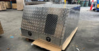 1400 x 1820 x 895mm Dog Box - Checker Plate (POWDERCOATING AVAILABLE) by Eureka Canopies in Melbourne