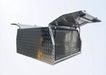1550 x 1800 x 860mm Lift off 2 Door - Checker Plate (POWDERCOATING AVAILABLE) by Eureka Canopies in Melbourne