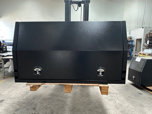 1550 x 1800 x 860mm Lift off 2 Door - Flat Plate Black by Eureka Canopies in Melbourne