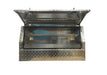 1600 x 500 x 860mm Checker Plate Half Door Toolbox (POWDERCOATING AVAILABLE) by Eureka Canopies in Melbourne