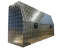 1600 x 500 x 860mm Checker Plate Half Door Toolbox (POWDERCOATING AVAILABLE) by Eureka Canopies in Melbourne
