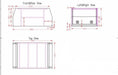 1890 x 1250 x 860mm - Flat Plate White by Eureka Canopies in Melbourne
