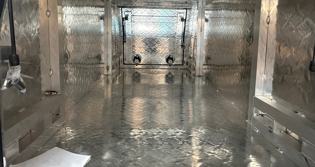 1400 x 1800 x 860mm Lift Off - Checker Plate (POWDERCOATING AVAILABLE)