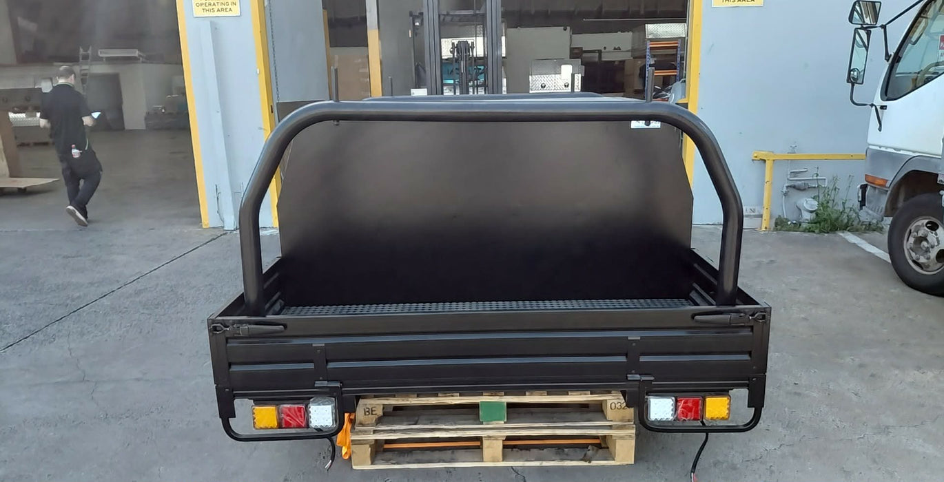 E4 - Tradie Tray + 1000mm Canopy (Tray Sides, Rear Bar, Undertrays) EX DISPLAY