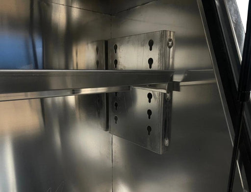 2100 x 500 x 860mm Flat Plate Half Door Toolbox (POWDERCOATING AVAILABLE) by Eureka Canopies in Melbourne