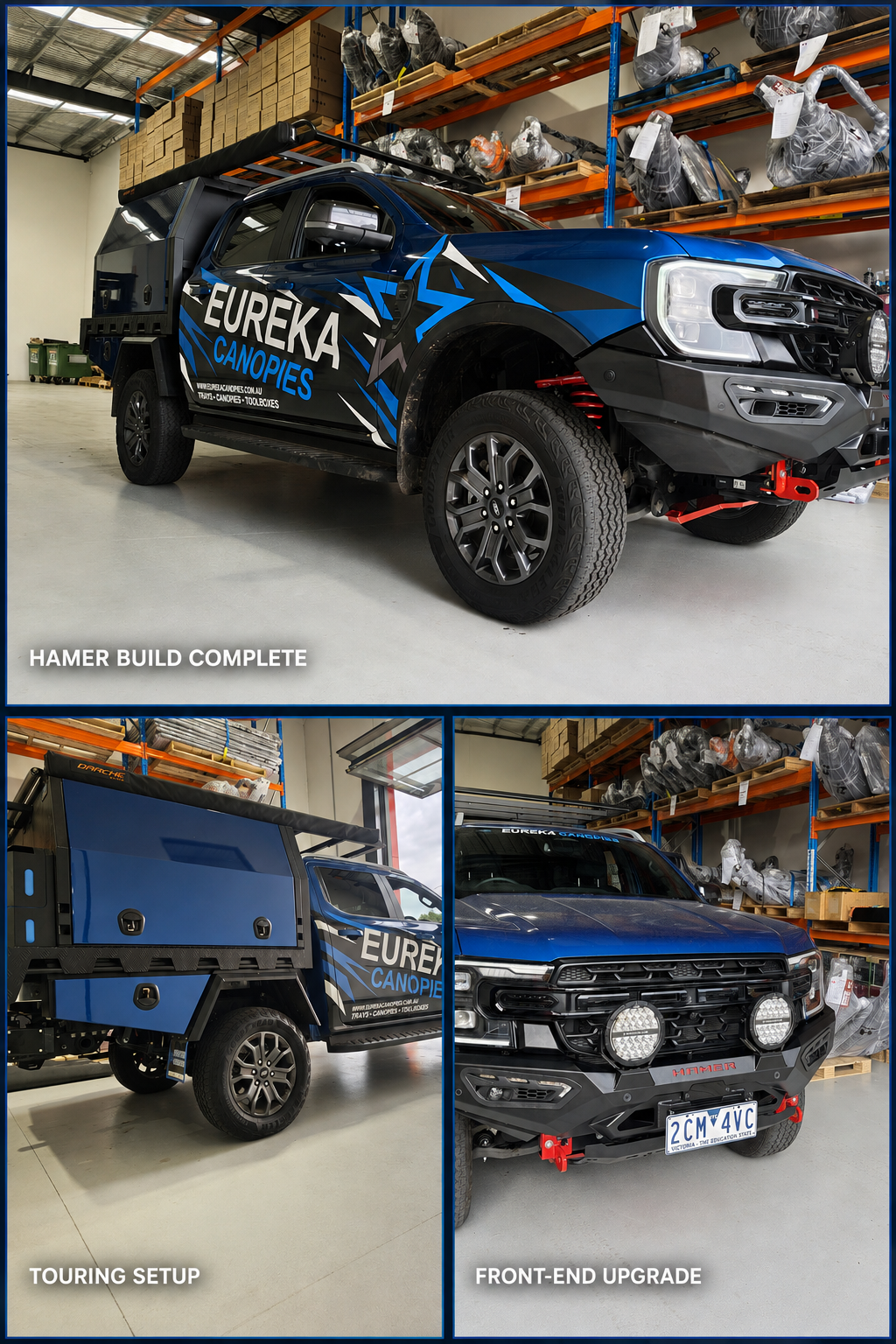 Hamer 4x4 upgrades complete