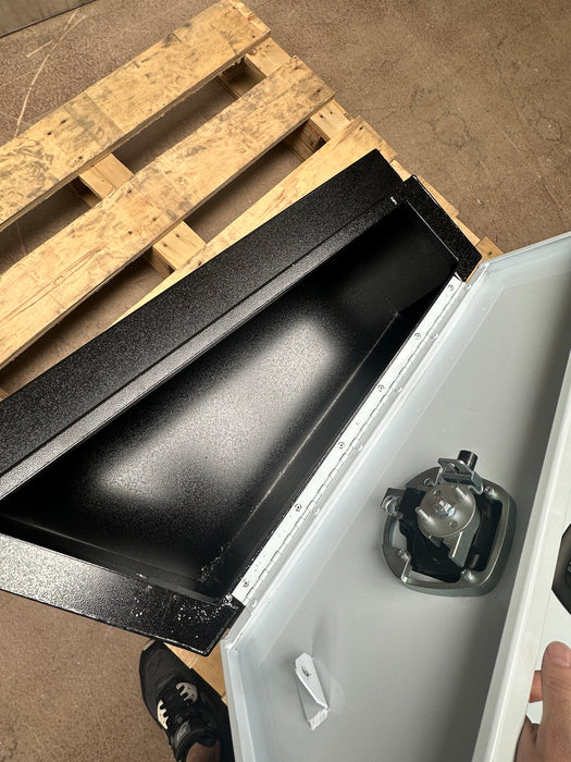 900mm Truck / American Ute  Undertray Box Flat Plate (SET) Black with White Doors