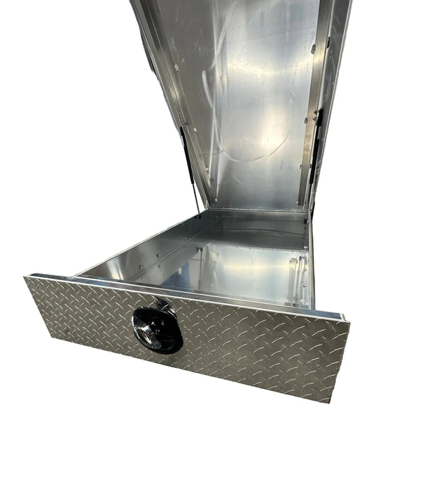 Checker Trundle Draw Aluminium For Ute Tray with Lid