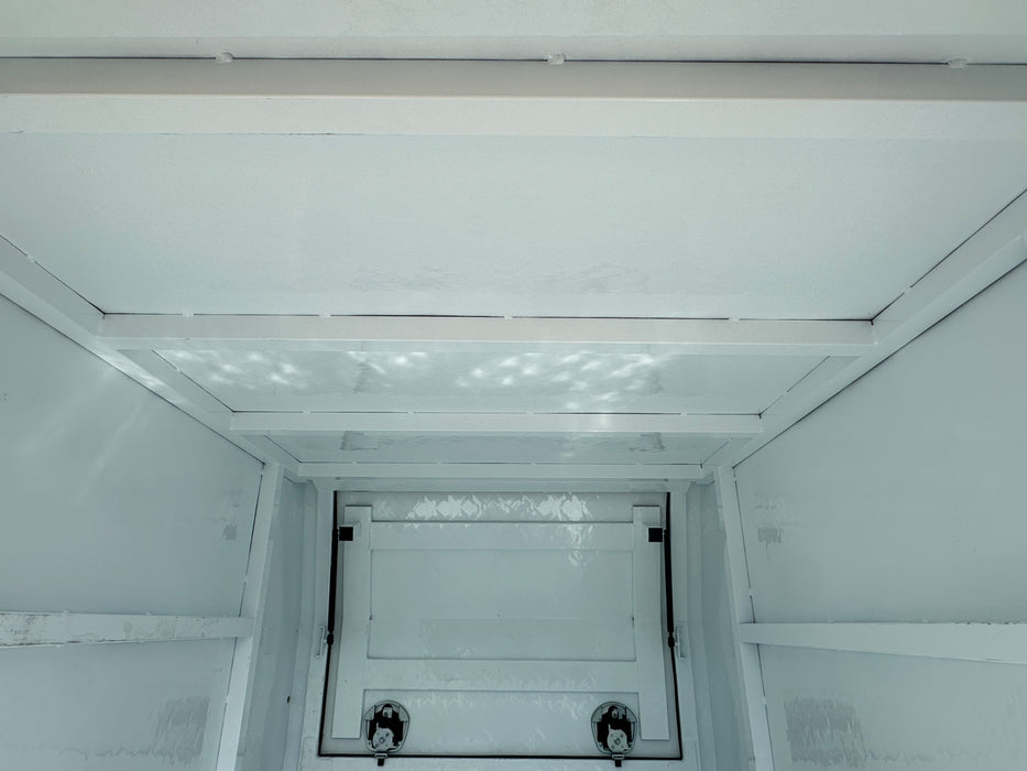 1200 x 1800 x 860mm - Pearl White Checker Plate