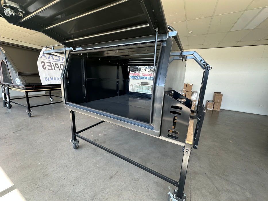 1550 x 1800 x 860mm Canopy Flat Plate + Roof Rack + Accessories + Graphite