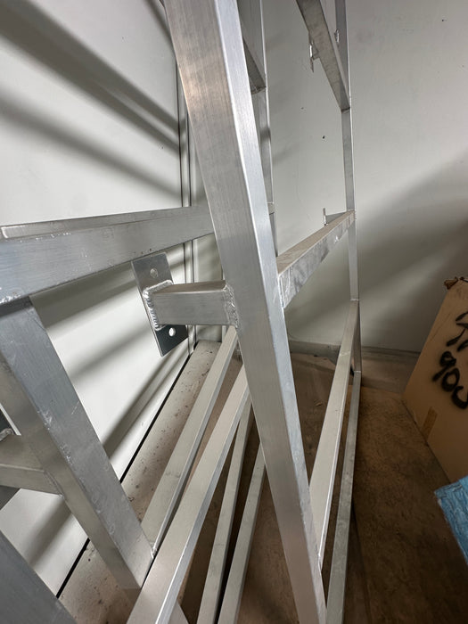 2400mm Full Roof Rack Aluminium - NO ROUND PIPE (POWDERCOATING AVAILABLE)