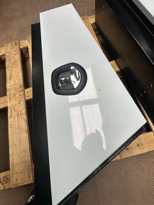 900mm Truck / American Ute  Undertray Box Flat Plate (SET) Black with White Doors