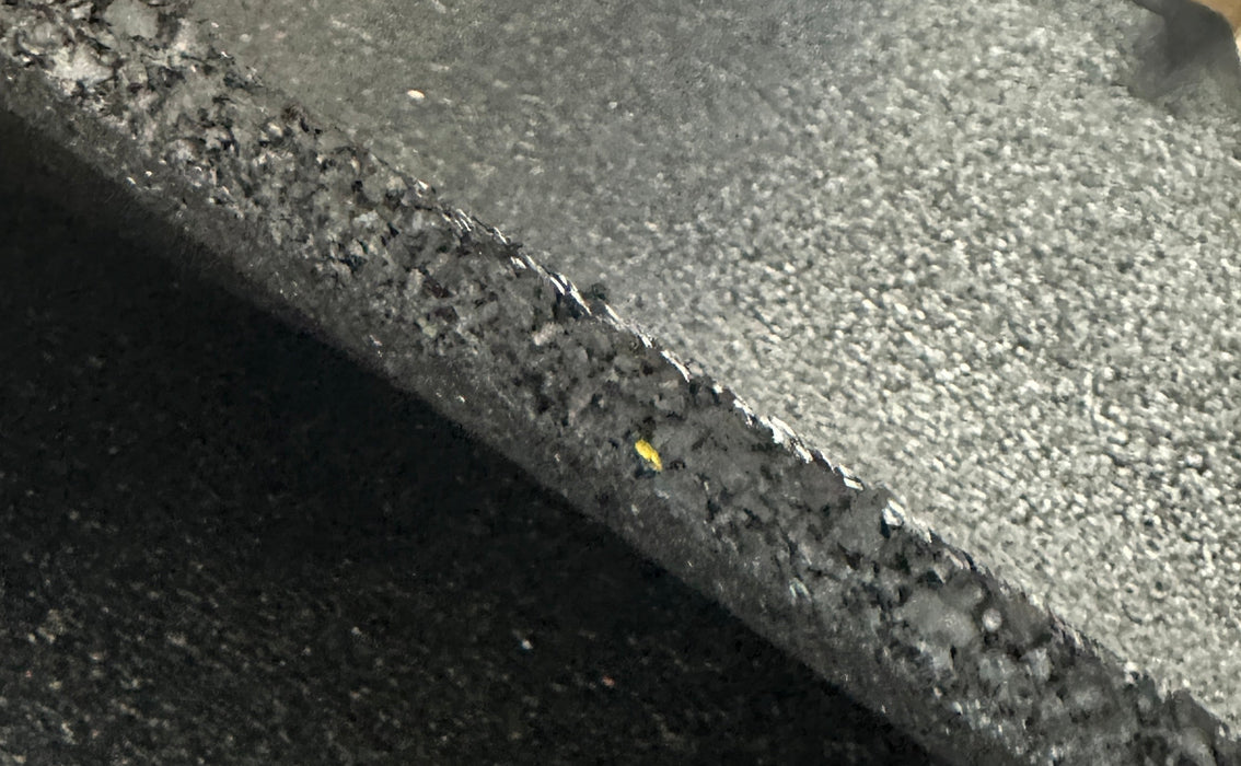 Rubber Mat 1000 x 1000 x 15mm Thick Gym Mat (Black)