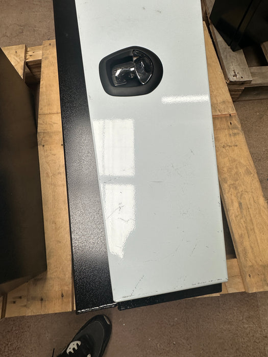 900mm Truck / American Ute  Undertray Box Flat Plate (SET) Black with White Doors
