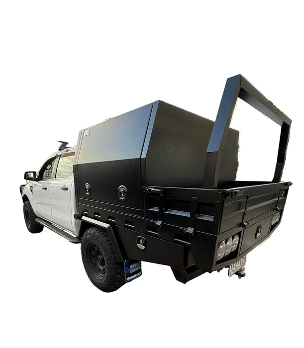 E3 - 4x4 Premium Tray + 1200mm Canopy + Tray Sides, Rear Bar, Undertrays