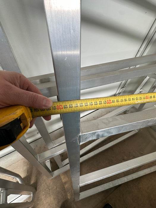 2400mm Full Roof Rack Aluminium - NO ROUND PIPE (POWDERCOATING AVAILABLE)