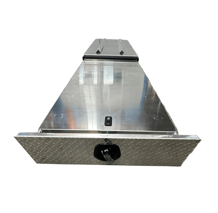 Checker Trundle Draw Aluminium For Ute Tray with Lid