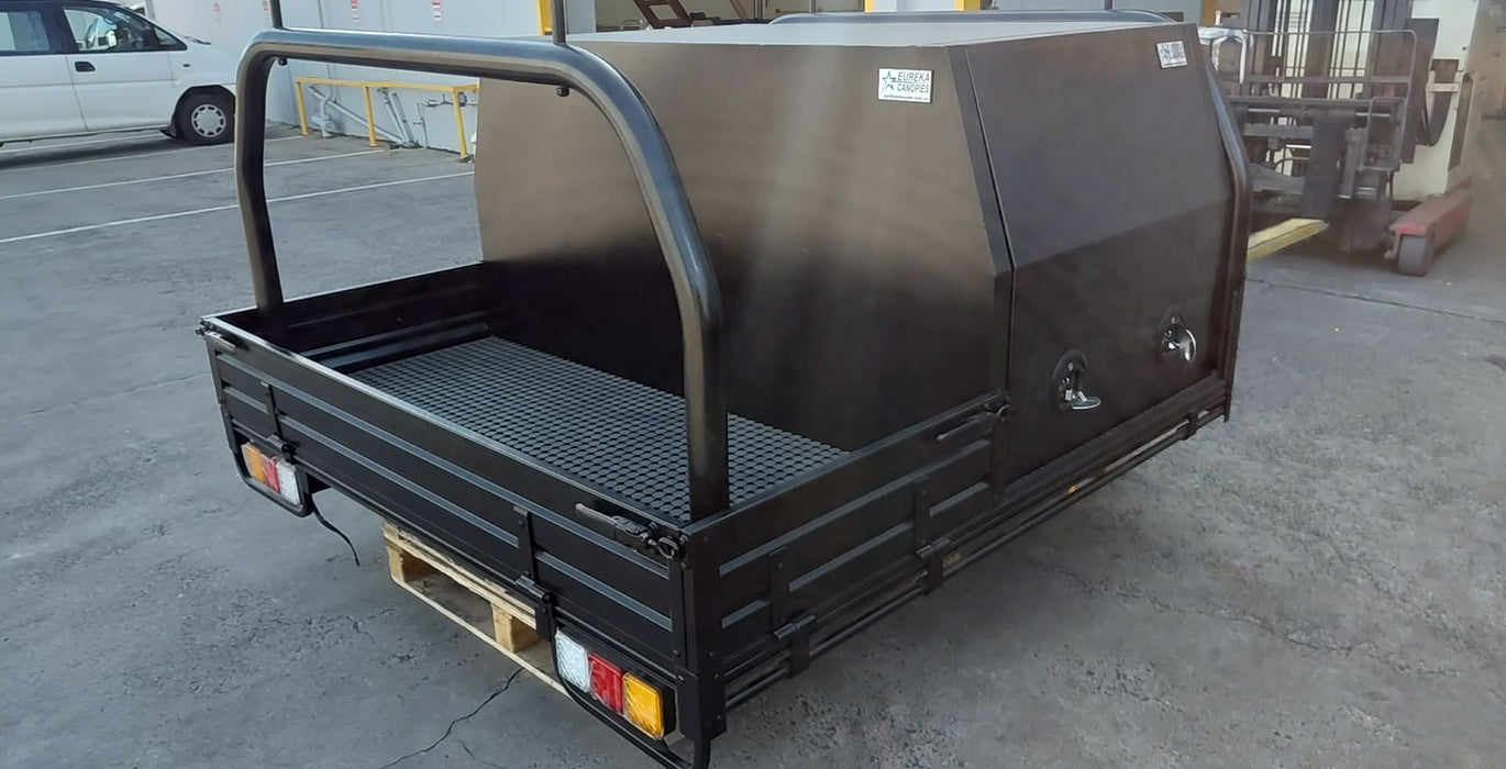 E4 - Tradie Tray + 1000mm Canopy (Tray Sides, Rear Bar, Undertrays) EX DISPLAY