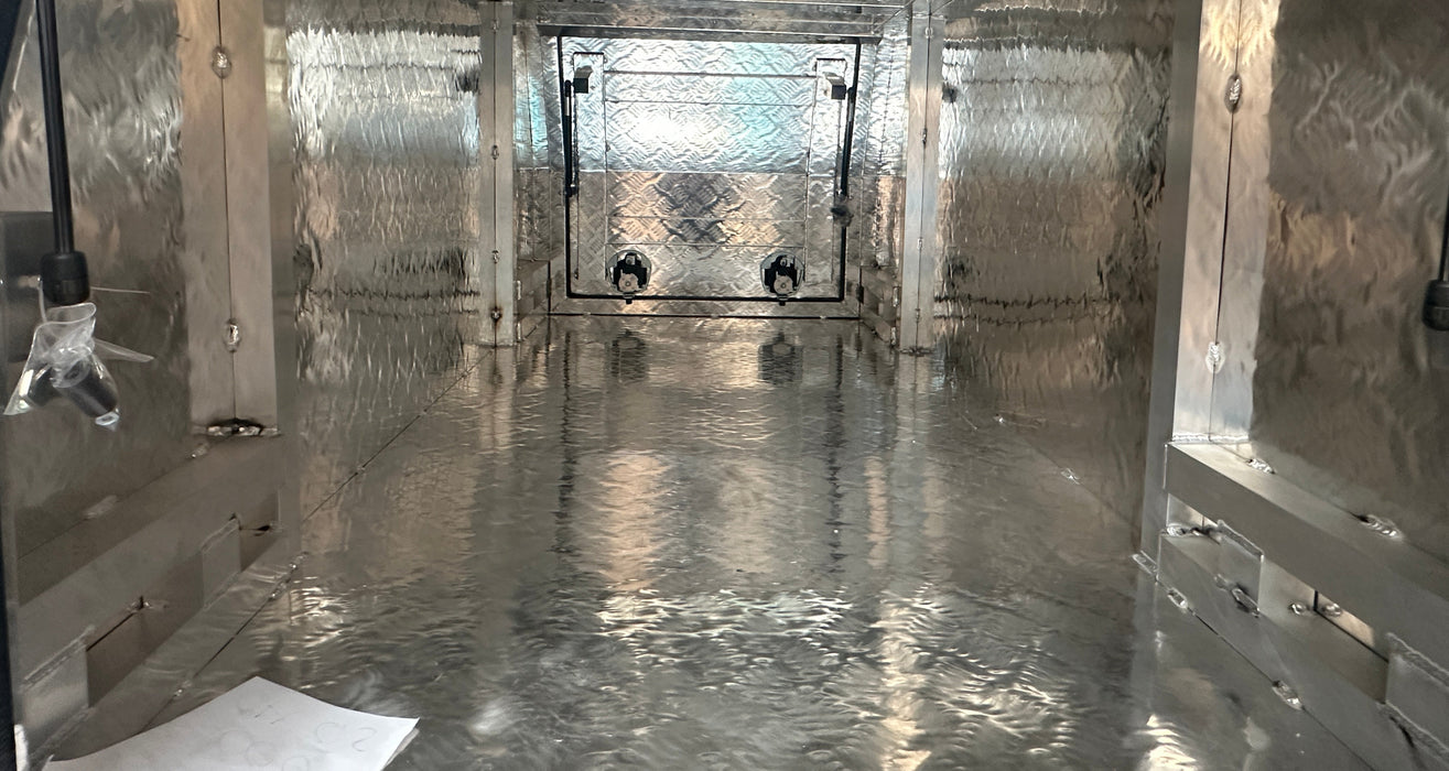 1000 x 1800 x 860mm Lift off - Checker Plate (POWDERCOATING AVAILABLE)