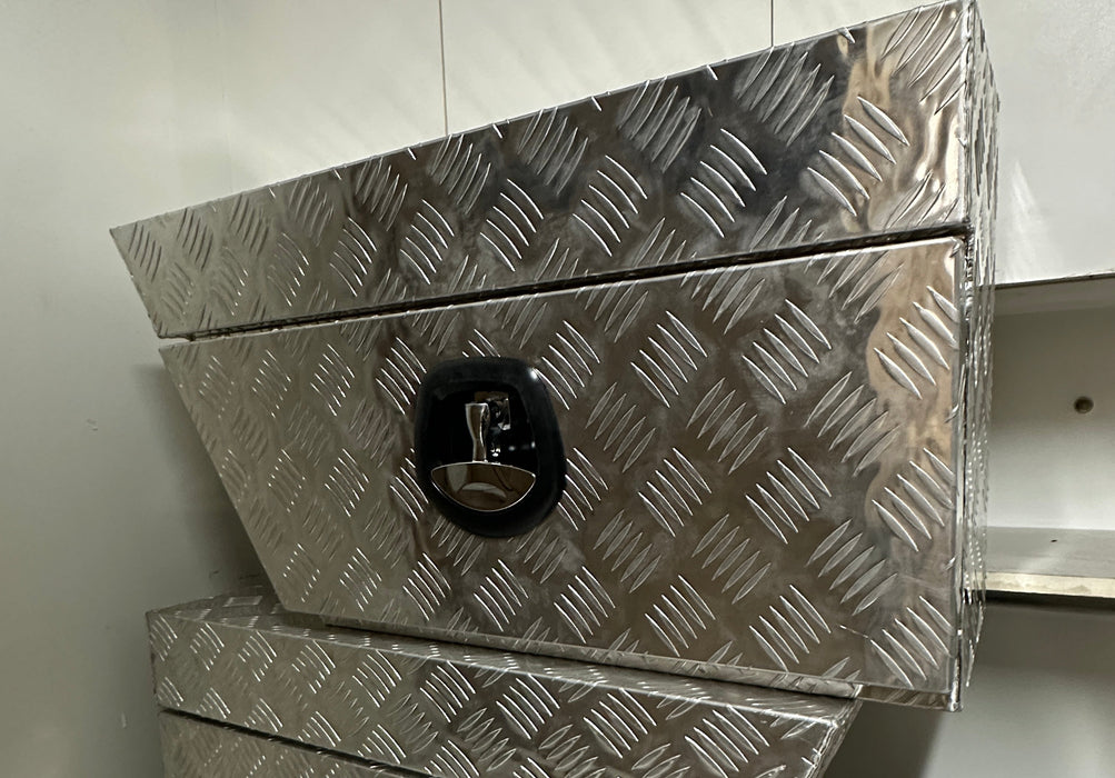 750mm Undertray Box Checker Plate (SET OF 2)(POWDERCOATING AVAILABLE)