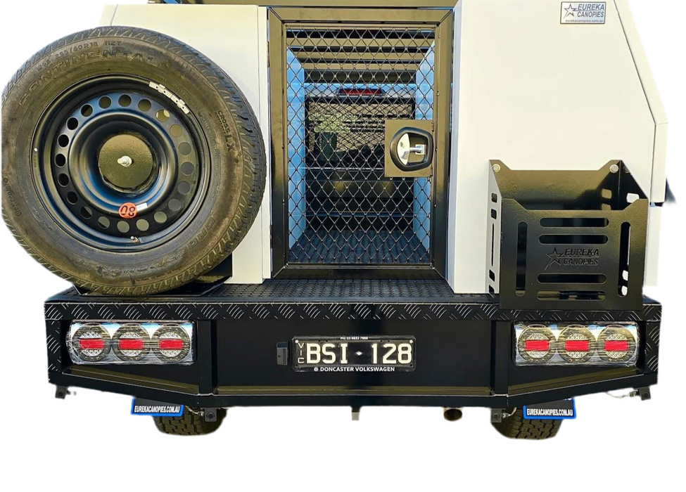 E6 - 4x4 Premium Tray + x2 - 1750mm Toolboxes (Roof Rack, Gate, Undertrays)