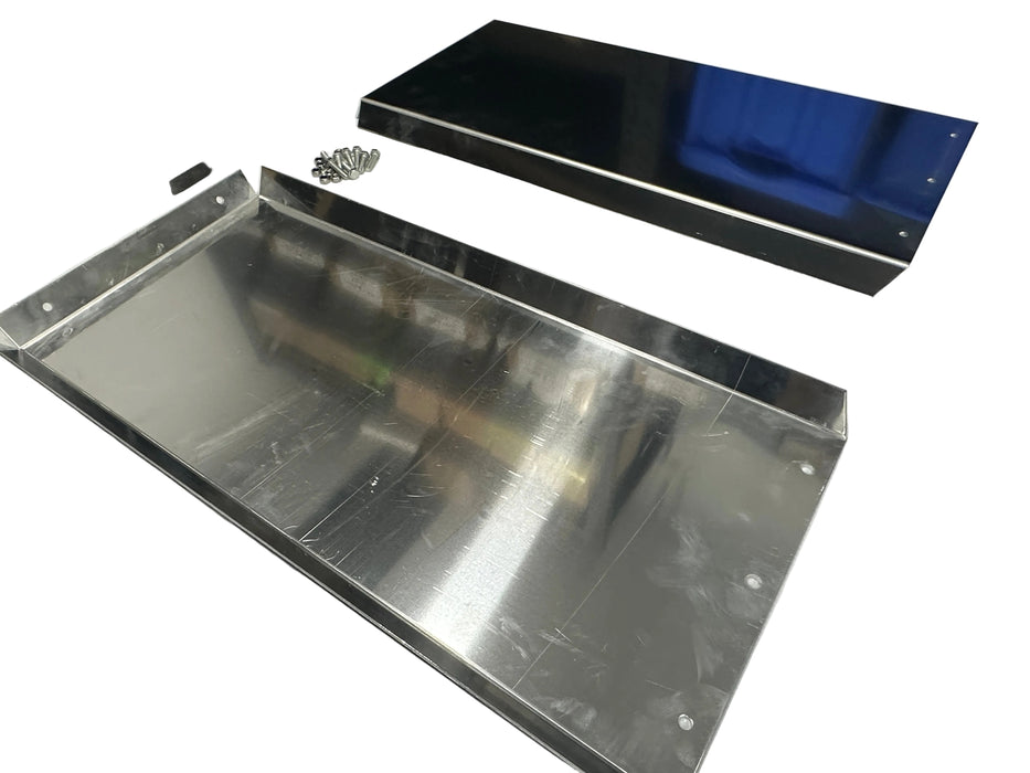 Wheel / Mud Guard (Set of 4) Flat Aluminium For Ute Tray