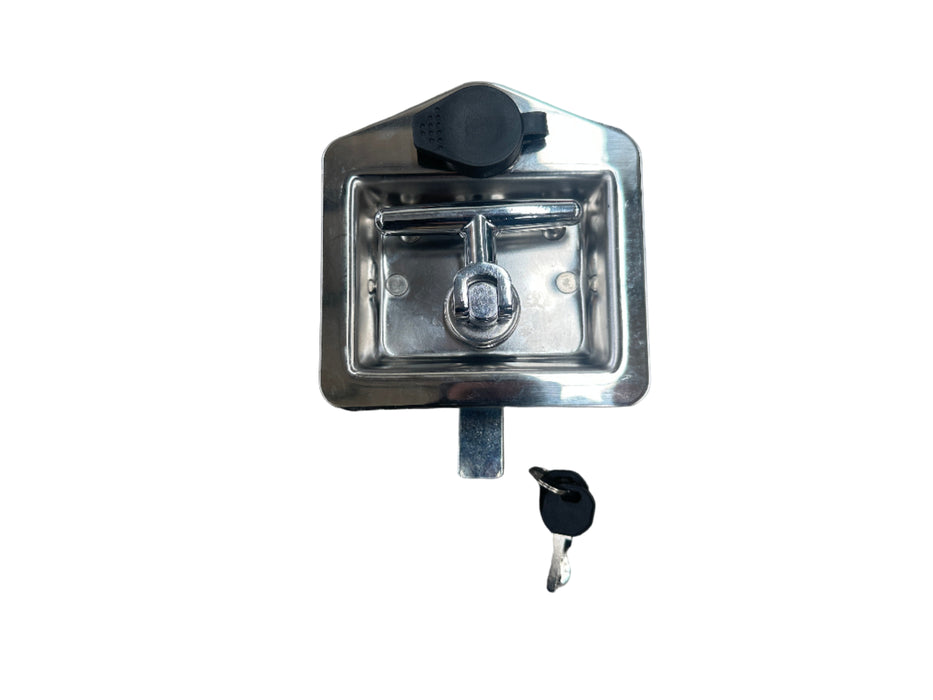 Chrome T Lock For Ute Canopy / Toolbox