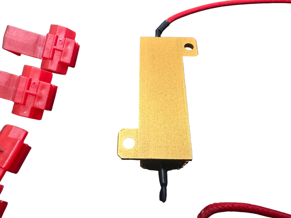 x2 Resistors for LED Light Conversion on Ute Tray