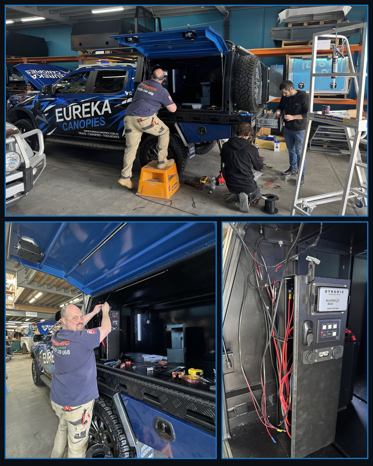Final electrical preparation completed