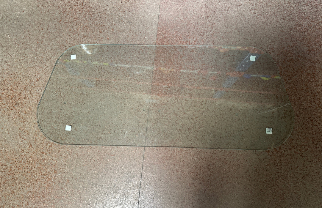 Glass Fixed Window For Ute Canopy with Rubber Seals