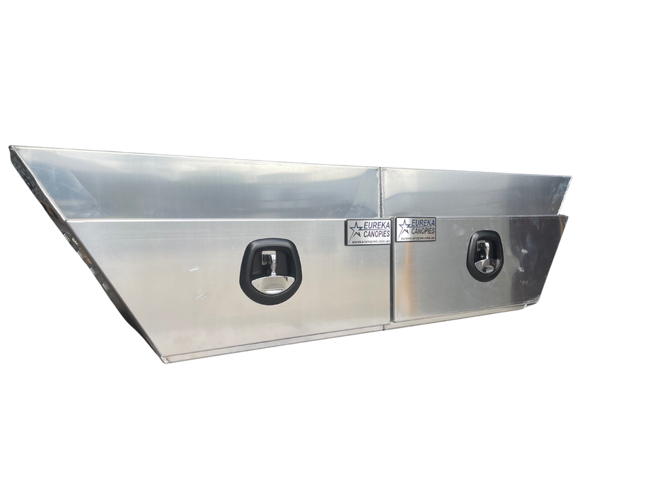 E6 - 4x4 Premium Tray + x2 - 1750mm Toolboxes (Roof Rack, Gate, Undertrays)