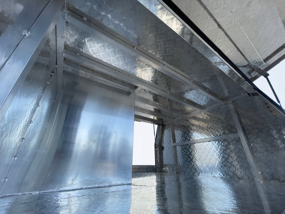 Aluminium Checker Canopy Dog Box