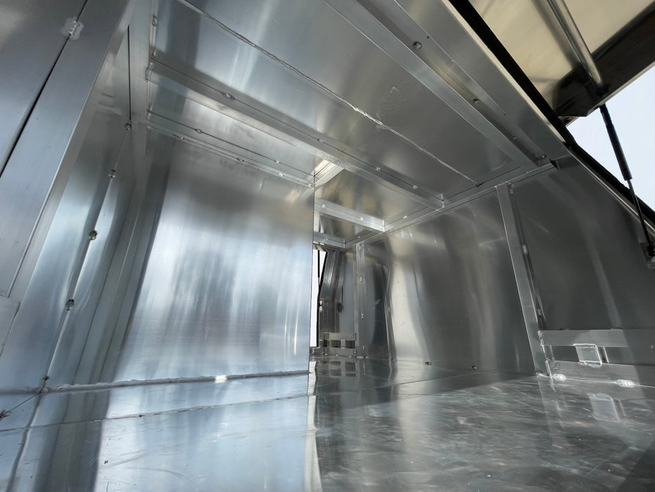 Aluminium Flat Canopy Dog Box (Lift off / Jack off)