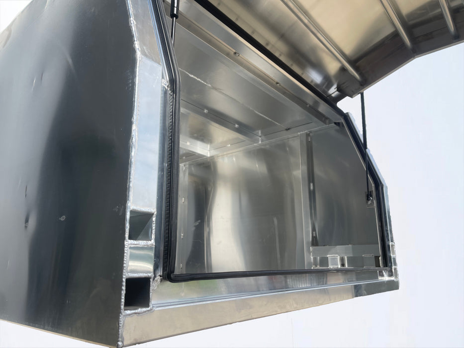 Aluminium Flat Canopy Dog Box (Lift off / Jack off)