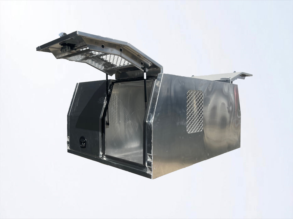 Aluminium Flat Canopy Dog Box (Lift off / Jack off)