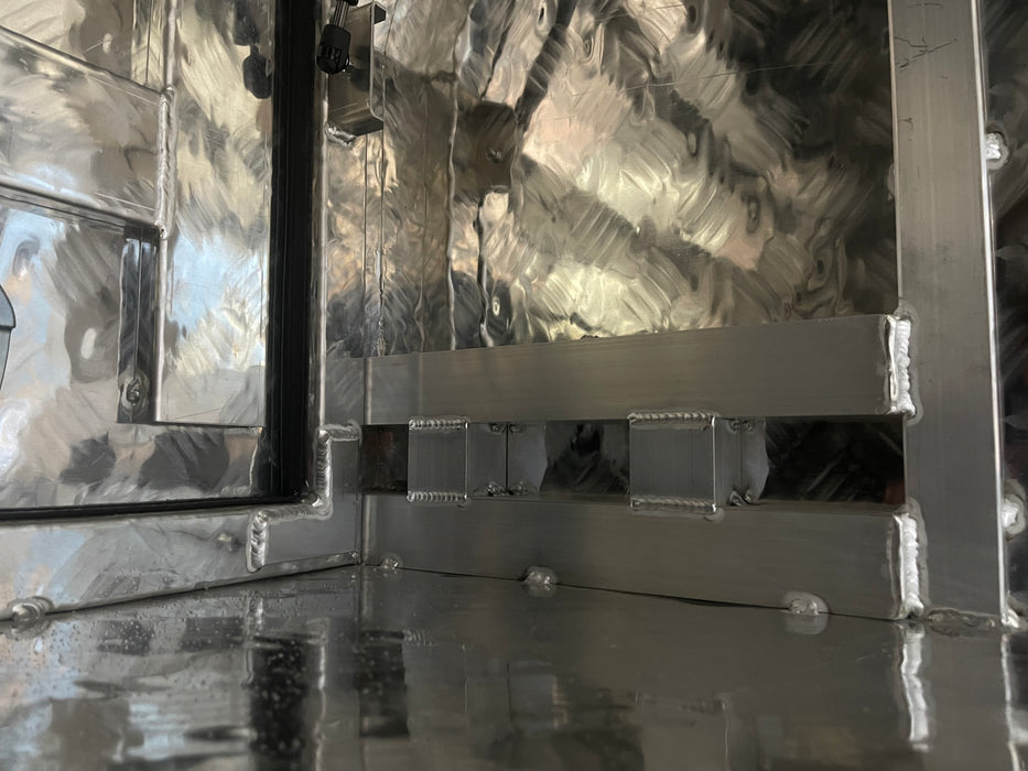 Aluminium Checker Canopy (Lift off / Jack off)