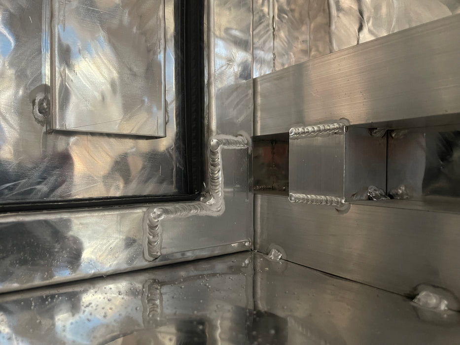 Aluminium Checker Canopy (Lift off / Jack off)