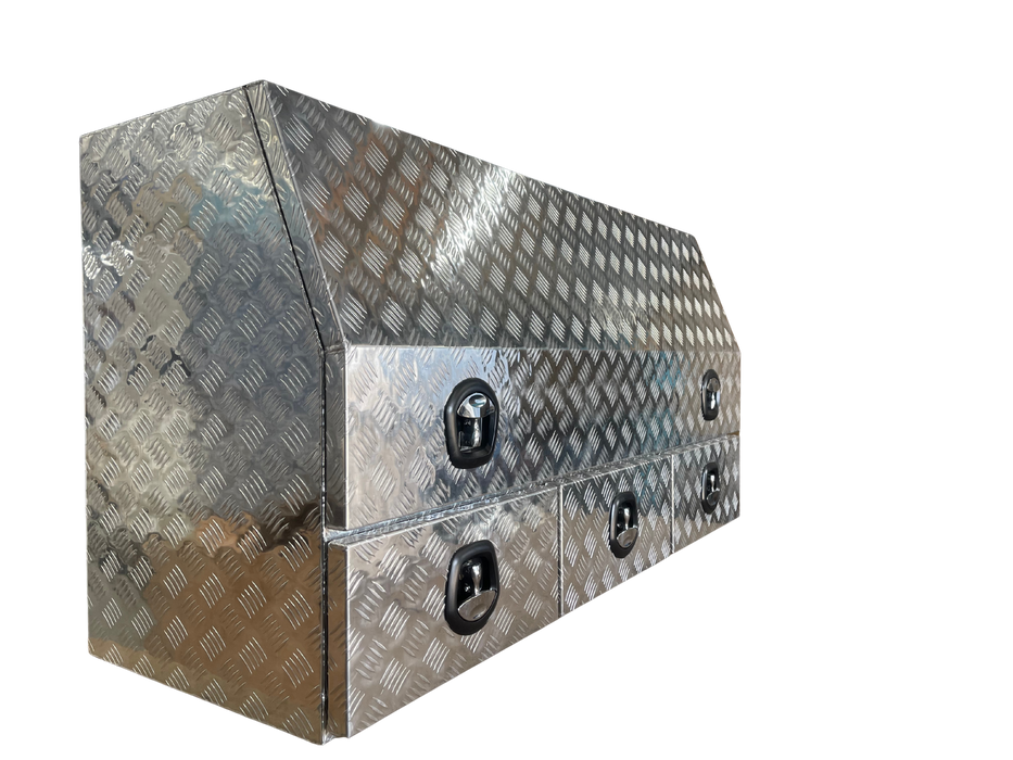 Aluminium Checker Toolbox (With Drawers)